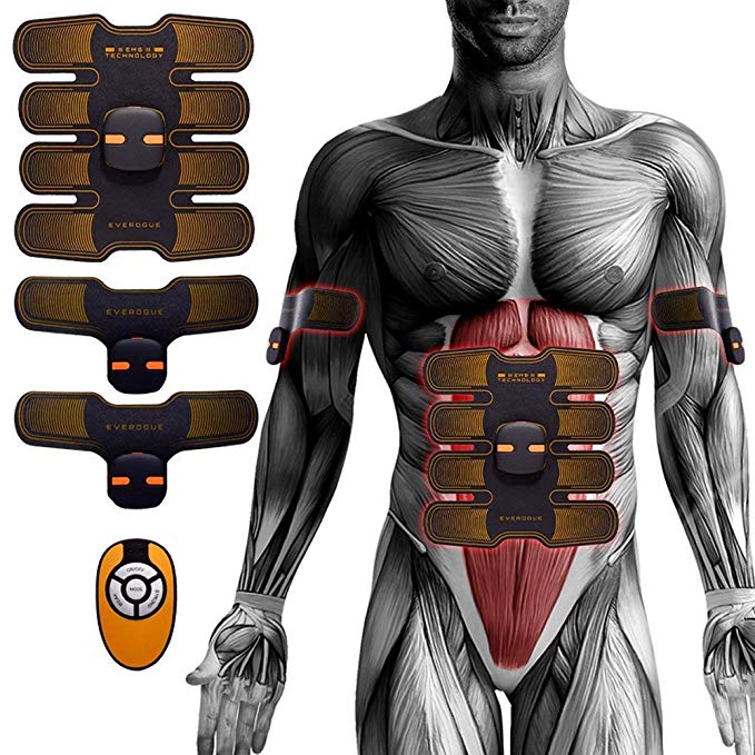 Brave Tarzan Abdominal Muscle Trainer ABS Stimulator Portable Ultimate Abs Stimulator Unisex Massage Toning Belt