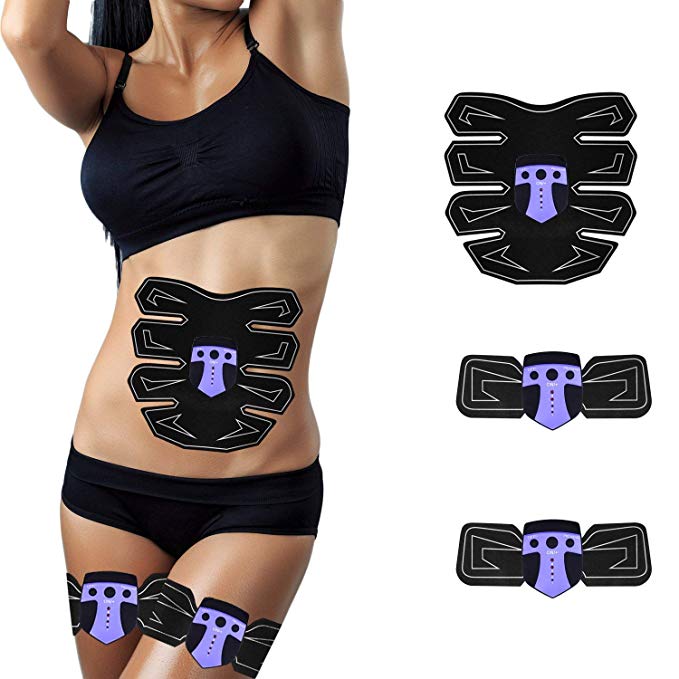 Brave Tarzan New Version Slendertone Flex Pro Muscle Toner Unisex Abdominal Toning Belt w/Controller Sets of Gel Pads