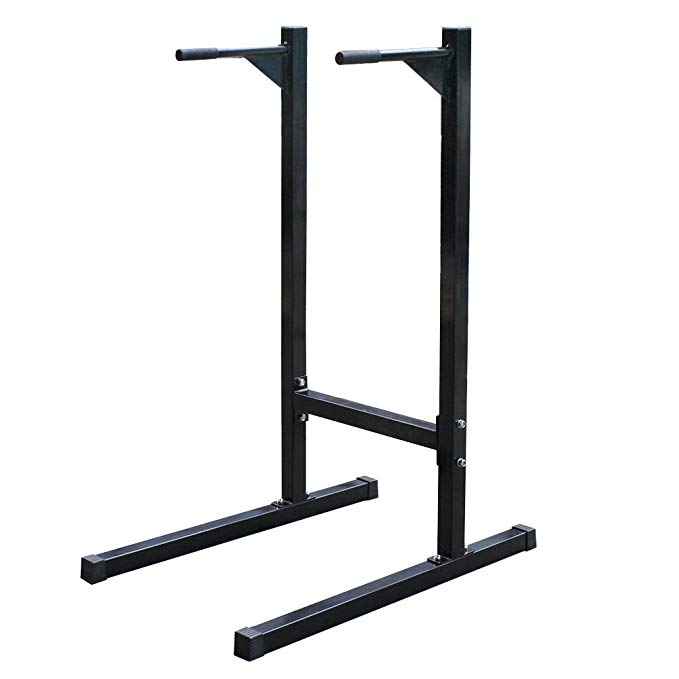 Sportstorm Dipping station Dip Stand Pull Push Up Bar Fitness Exercise Workout Gym 500lbs