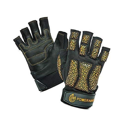 POWERHANDZ Fingerless Weighted Training Gloves