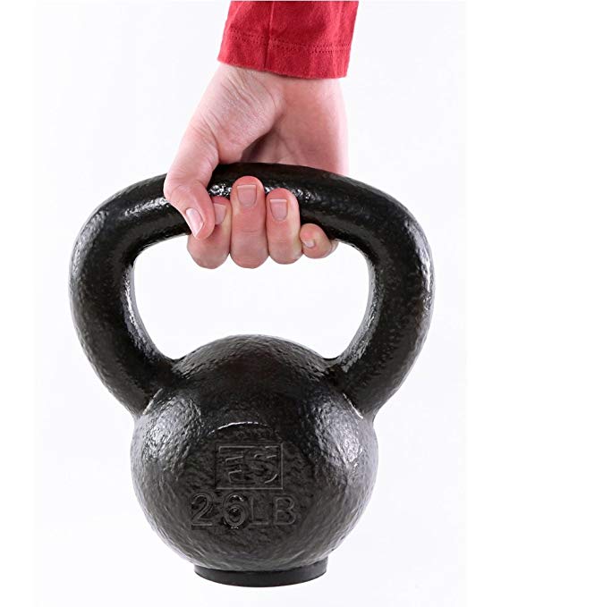 Fitness Solutions LLC Black Hammertone Kettlebells