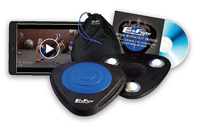 Core Flyte Pro V3 - Increase Athletic Performance, Build a Rock-Solid Core & Activate More Muscle (Pair, Online Workout Videos, Carrying Case + Guide)