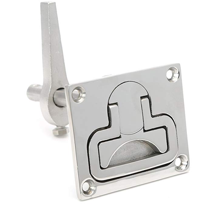 Stainless Steel Turning Lock Hatch Lift Handle by Other