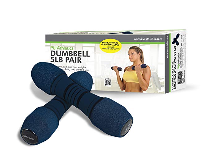 Trimax PurAthletics 5lbs Dumbbell Set