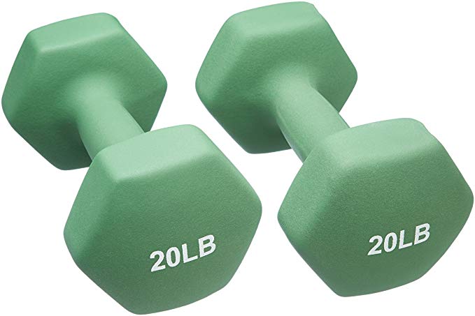 AmazonBasics Neoprene Dumbbells