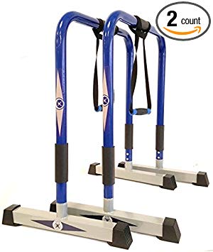 CoreX Functional Fitness Parallette Dip Station. Dip Bars.